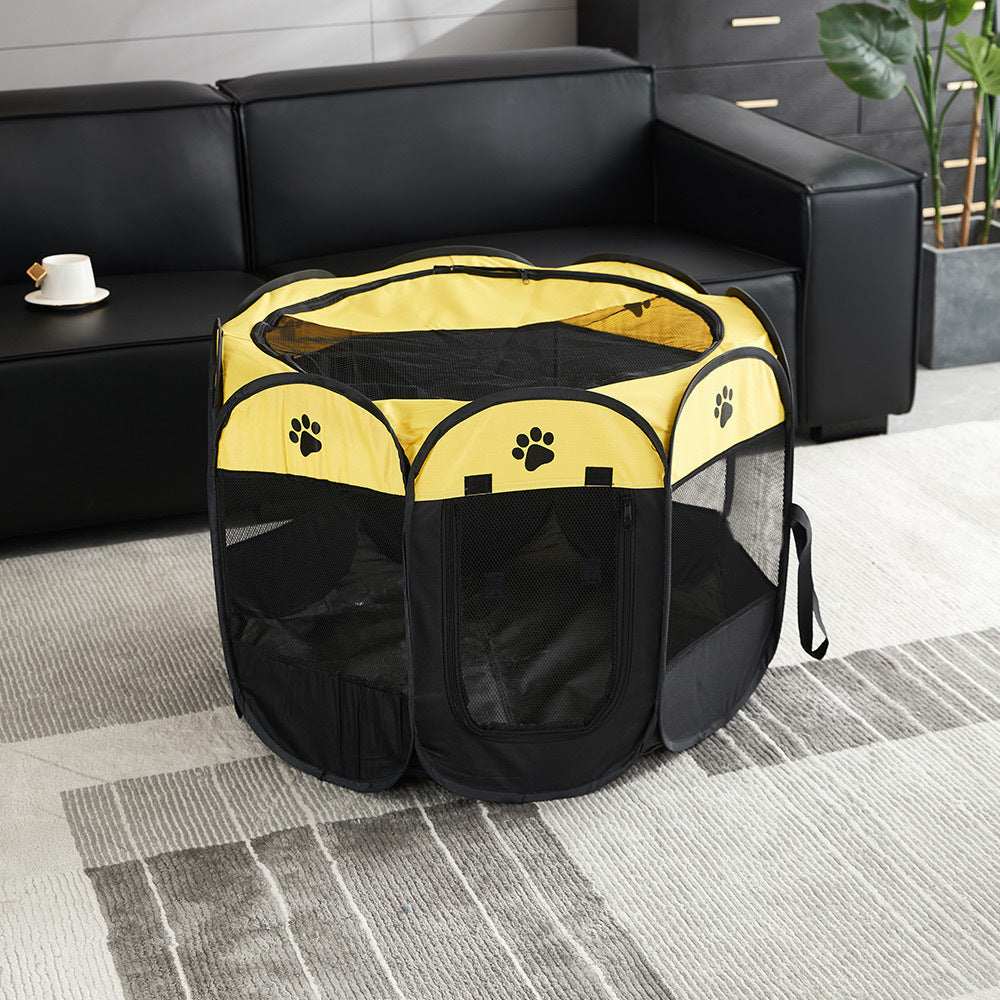 Gage fence folding waterproof pup-up pet crate