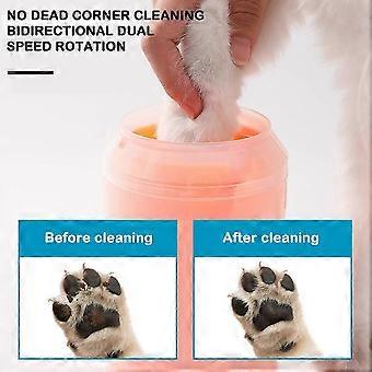 Pet paw cleaner cup