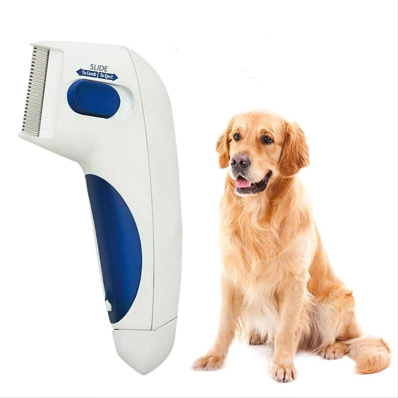 Electric pet flex lice femover