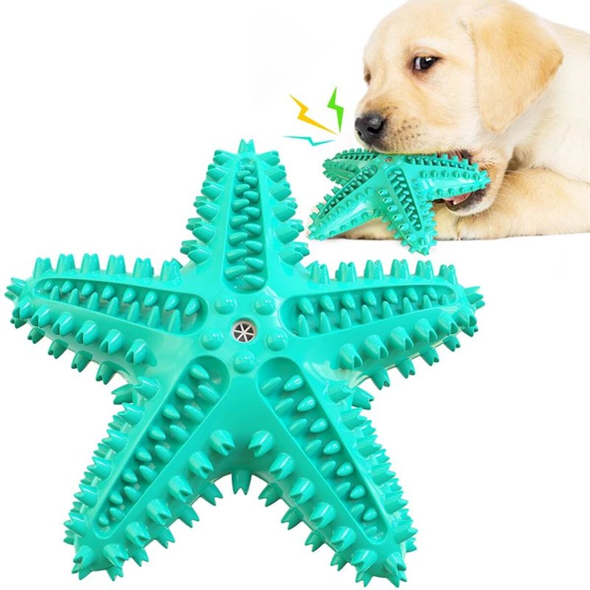 Dog toys for cleaning ches funny interactive training starfish toy accessories
