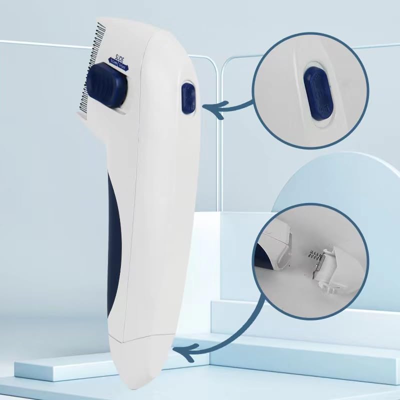 Electric pet flex lice femover