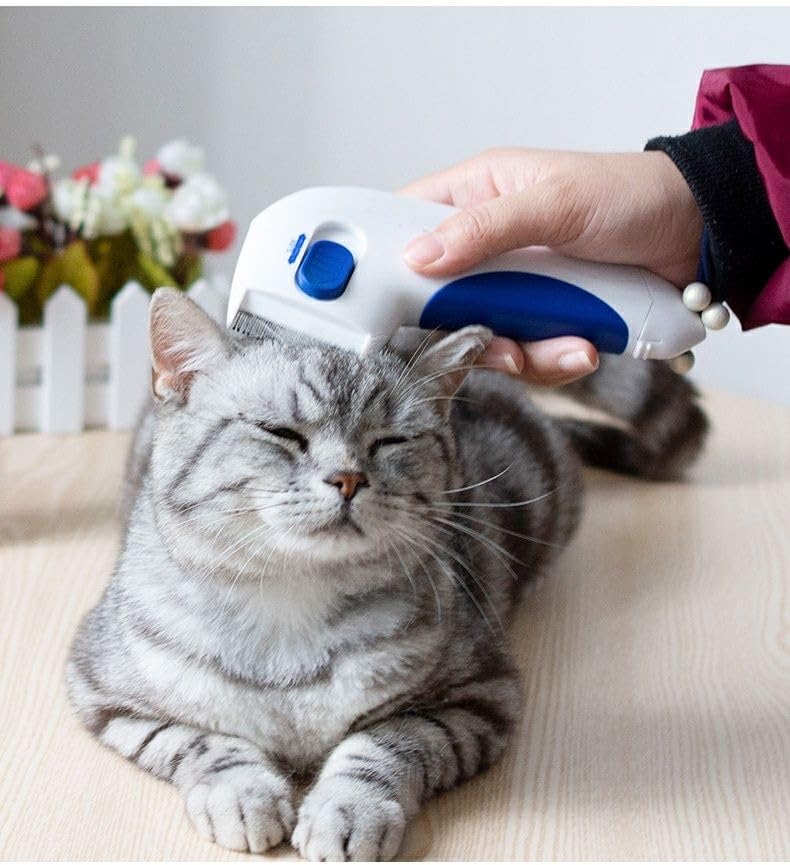 Electric pet flex lice femover