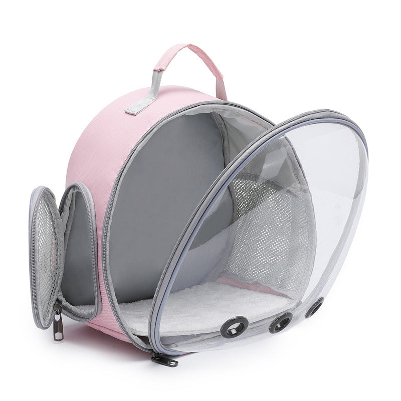 Pet bag bunny gage transparent small animal crrier  backpack sugar