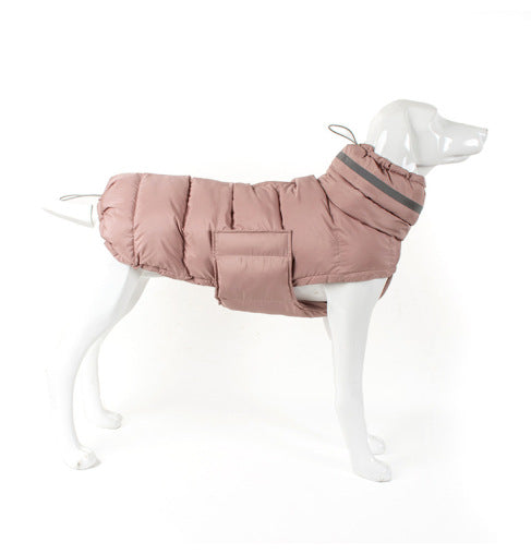 High cotton filled dog clothes warm and padded clothes high puality pet clothes for big dogs