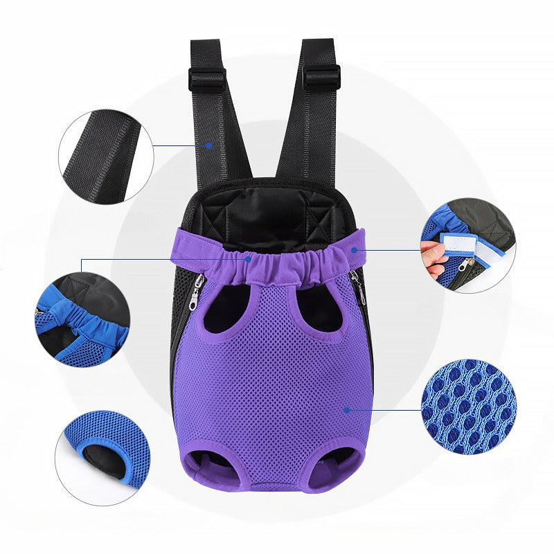 Dog bag adjustable dog front carrier for camping travelin ,pet dog carrier back pack