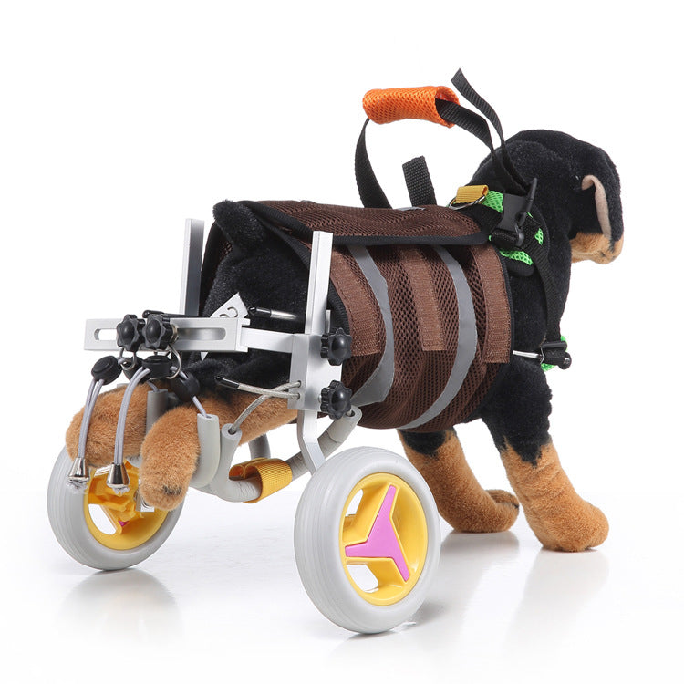 Pet walking wheel chair scooter