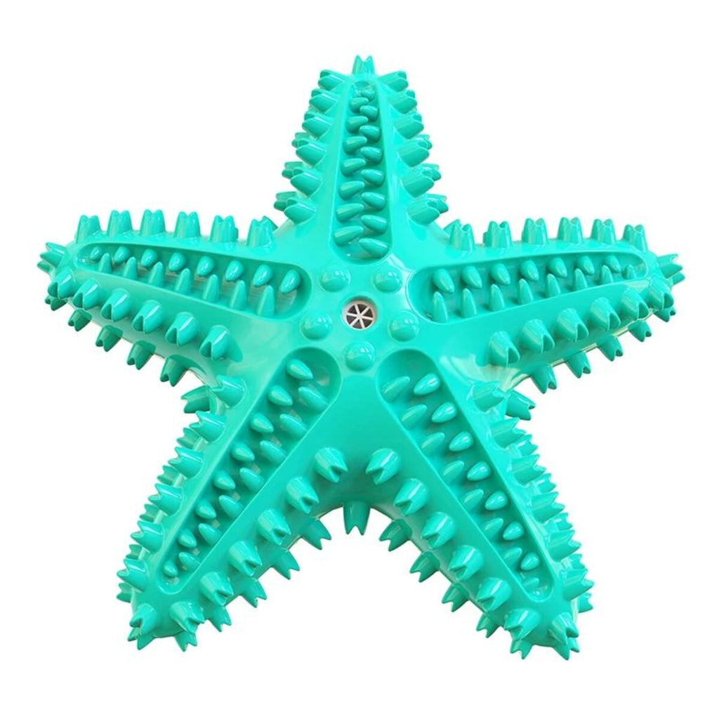 Dog toys for cleaning ches funny interactive training starfish toy accessories
