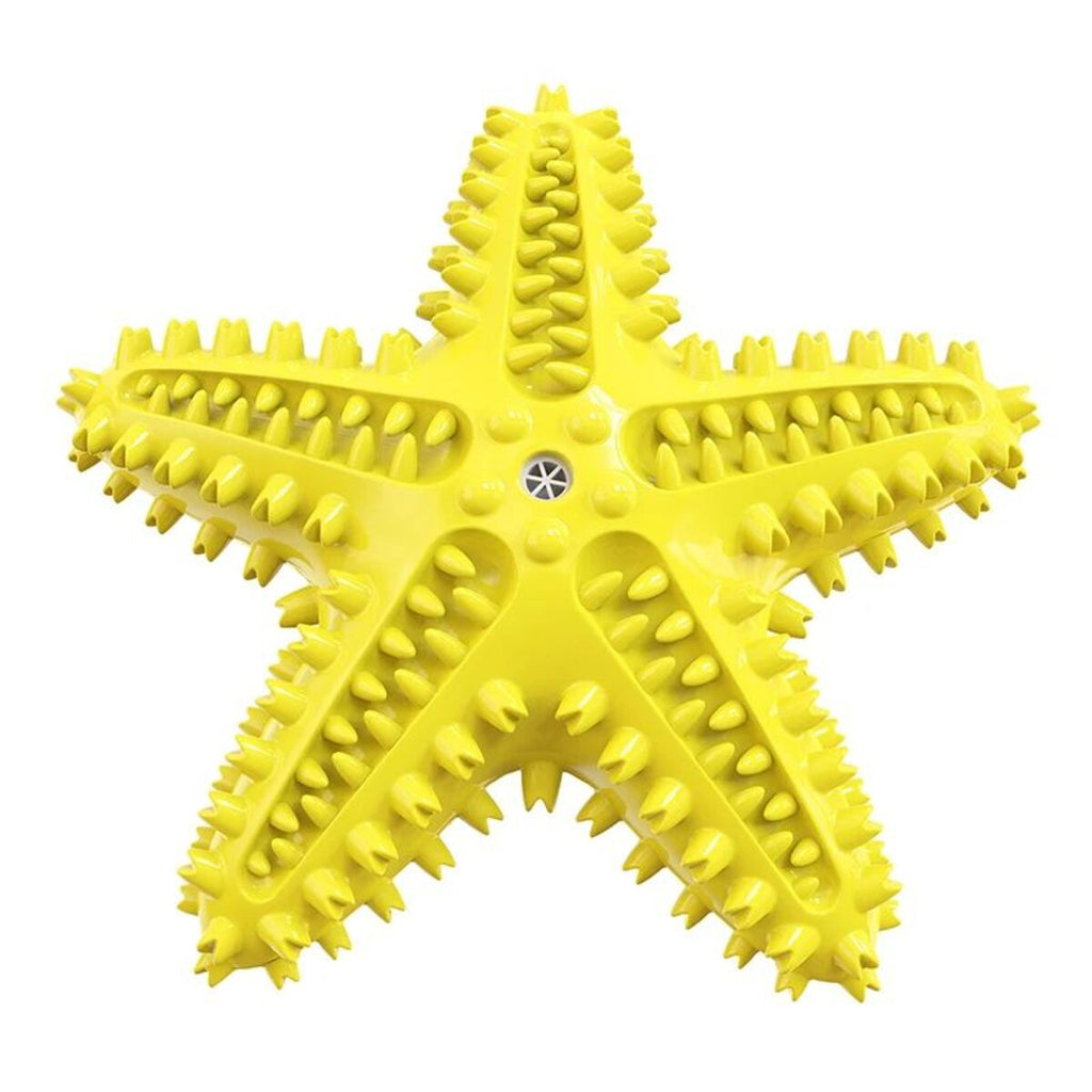 Dog toys for cleaning ches funny interactive training starfish toy accessories