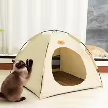Foldable pet tent