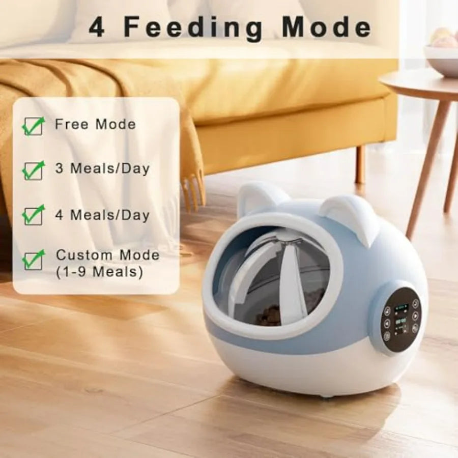 RFID Smart Pet Feeder with Dual Collar Tags