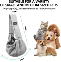 Travel portable cat pappy sling bag pet carring supplies