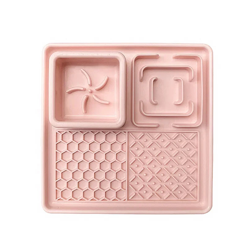 Dog Cat Tableware Anti-choking Bowl Food Grade Organosilicon