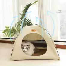 Foldable pet tent