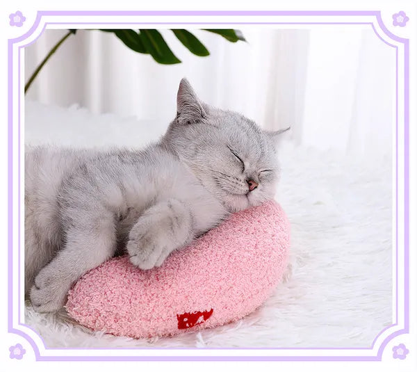 Ushaped cat pillow , neck support pillow with deep comfort