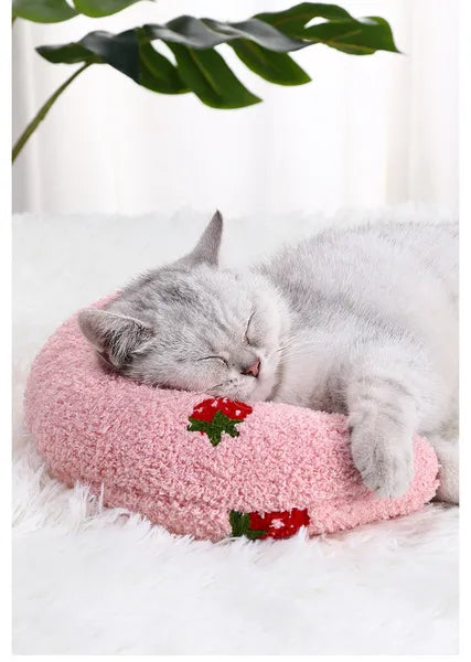 Ushaped cat pillow , neck support pillow with deep comfort