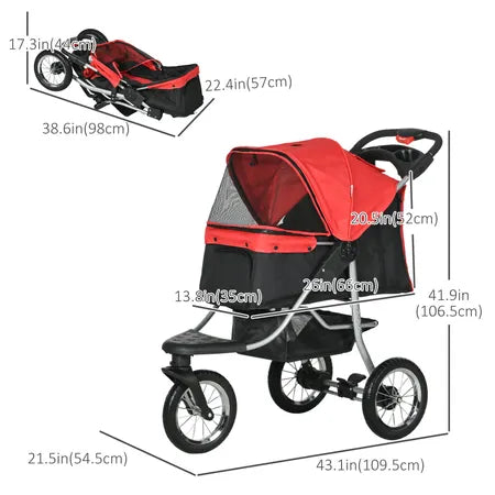 Light weight foldable dog stroller house hold,Multifunctional pet strollers