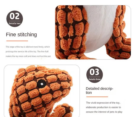 Pulish stuffing seakers ,dog toys for large dogs chew toys