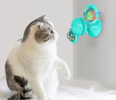 Interactive pet toys for cat windmil cat toy